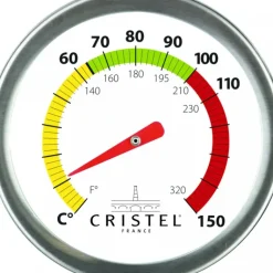 Casserole et Cuit Vapeur Inox Ø 20 cm Anses Mutine Blanc Biome Cristel