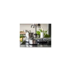 Casserole Inox Ø 16 cm avec Becs Verseurs PREMIERE GreenPan