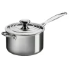 Casserole inox avec couvercle 16 cm Signature Le Creuset