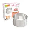 Cercle à Génoise Extensible Inox ScrapCooking