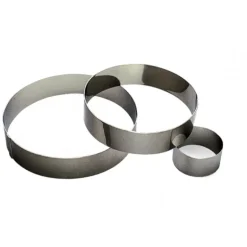 Cercle à Mousse Inox 32 cm x H 4,5 cm Mallard