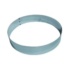 Cercle à Mousse Inox 24 cm x H 4,5 cm Gobel