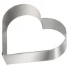 Cercle à Pâtisserie Cœur Inox 27,5 cm H 4,5 cm Gobel