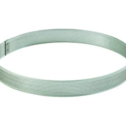 Cercle à Tarte Inox Perforé Ø7 cm H.2 cm