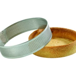 Cercle à Tarte Inox Perforé Ø24 cm H.2 cm