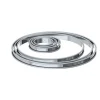Cercle à Tarte perforé Ø 22 cm en Inox par De Buyer