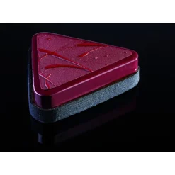 Cercle à Tarte Triangle Inox Micro-perforé 17,5 x 16 cm x H 2 cm Pavoni