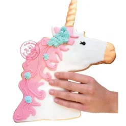 Cercle Inox Licorne XXL 29 x 26 cm Scrapcooking