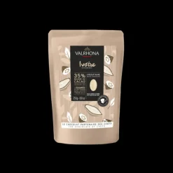 Chocolat de Couverture Blanc Ivoire 35% 250g Valrhona
