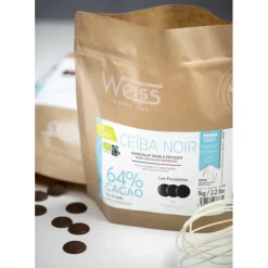 Chocolat Noir Bio 64% Ceïba 1 kg Weiss