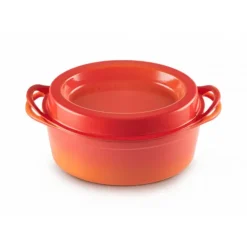 Cocotte Doufeu Ovale en Fonte 32 cm Volcanique Le Creuset