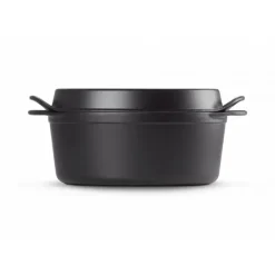 Cocotte Doufeu Ovale en Fonte 32 cm Noir Mat Le Creuset