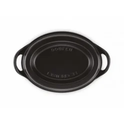 Cocotte Doufeu Ovale en Fonte 32 cm Noir Mat Le Creuset