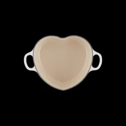 Cocotte en Fonte Cœur 20 cm Blanc Le Creuset