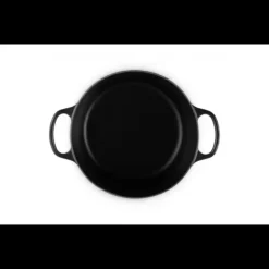 Cocotte en Fonte Haute 26 cm Noir Ebène Le Creuset