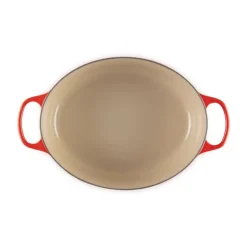 Cocotte en Fonte Ovale 35 cm Cerise Le Creuset Signature