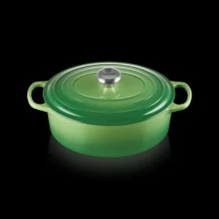 Cocotte en Fonte Ovale 29 cm Bamboo Le Creuset Signature
