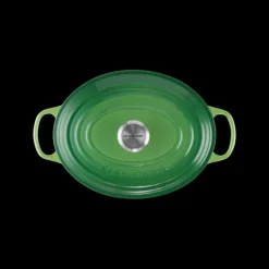 Cocotte en Fonte Ovale 29 cm Bamboo Le Creuset Signature