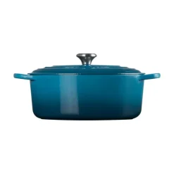 Cocotte en fonte Ovale 31 cm Deep Teal Le Creuset Signature