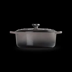 Cocotte en fonte Ovale 29 cm Flint Le Creuset Signature