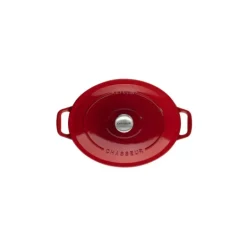 Cocotte en Fonte Ovale 29 cm Rubis Chasseur