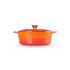Cocotte en Fonte Ovale 31 cm Volcanique Le Creuset Signature