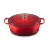 Cocotte en Fonte Ovale 33 cm Cerise Le Creuset Signature