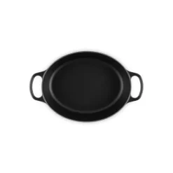 Cocotte en fonte Ovale 27 cm Noir Mat Le Creuset Signature