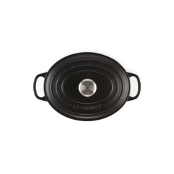 Cocotte en Fonte Ovale 31 cm Noir mat Le Creuset Signature