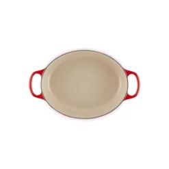 Cocotte en Fonte Ovale Basse 27 cm Cerise Le Creuset Signature