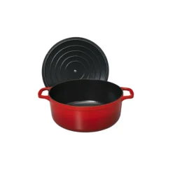 Cocotte en Fonte Ronde 32 cm Rubis Chasseur