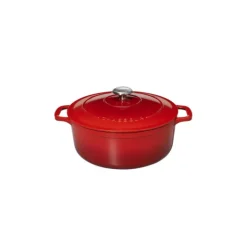 Cocotte en Fonte Ronde 18 cm Rubis Chasseur
