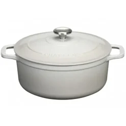 Cocotte en Fonte Ronde 24 cm Macadamia Chasseur