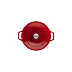 Cocotte en Fonte Ronde 28 cm Rubis Chasseur