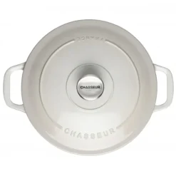 Cocotte en Fonte Ronde 20 cm Macadamia Chasseur