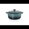 Cocotte en Fonte Ronde Tradition 20 cm Océan Le Creuset