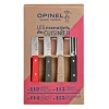 Coffret 3 Couteaux de Cuisine et un Eplucheur Loft Les Essentiels Opinel