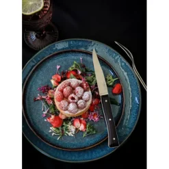 Coffret 4 Couteaux de Table Frêne Sombre Facette Opinel