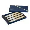 Coffret 4 Couteaux de Table Olivier Facette Opinel