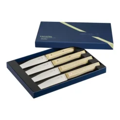 Coffret 4 Couteaux de Table Olivier Facette Opinel