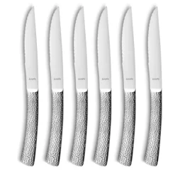 Coffret 6 Couteaux Steak Bongo 23 cm Amefa