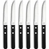 Coffret 6 Couteaux Steak Pizza 21,6 cm Amefa