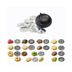 Coffret Le Tube Piston à Pâtisserie + Douilles et Kit Sablé De Buyer