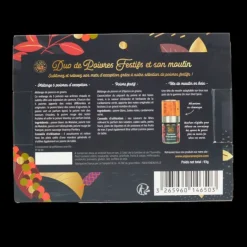 Coffret Poivres Festifs avec Tête de Moulin Un Jour Une Epice