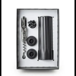 Coffret Pompe à Vin Electrique ABS + Tire-Bouchon Clavelin Peugeot