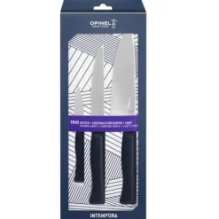 Coffret Trio Couteaux de Cuisine Intempora Opinel
