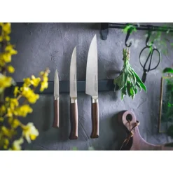 Coffret Trio de Couteaux de Cuisine Les Forgés 1890 Opinel