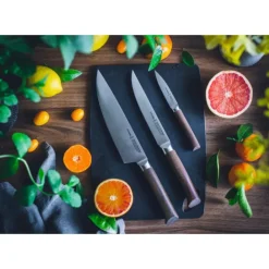 Coffret Trio de Couteaux de Cuisine Les Forgés 1890 Opinel