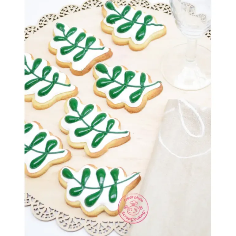 Colorant Alimentaire en Poudre Vert Sapin 5g Scrapcooking