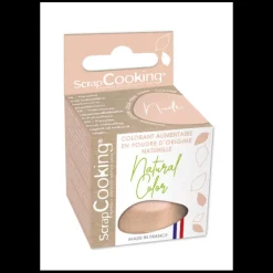 Colorant Alimentaire Naturel Nude Rose 10 g Scrapcooking